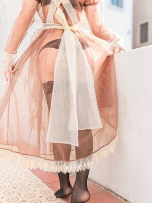 蠢沫沫 -沫沫真爱版 纱-室外女仆_025