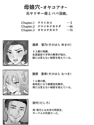 [亀山コーラ] 母娘穴-オヤコアナ- 元ヤリサー母とパパ活娘。_002_btva