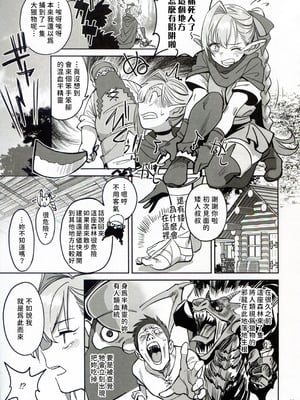 (C107) [ドクダミ (沖田あばば)] 可憐なエルフのあの娘が密猟者の人間にNTRれた話 [人類太可惡漢化]_41_kiij