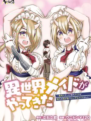 [ウニドン￥120] 異世界メイドがやってきた～異邦人だった頃のメイドが現代の我が家でエッチなメイドさんに～ 第2話 [中国翻訳] [DL版]