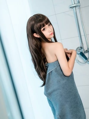 蠢沫沫 - 沫沫真爱版 灰浴巾_021