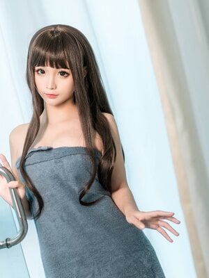 蠢沫沫 - 沫沫真爱版 灰浴巾_027