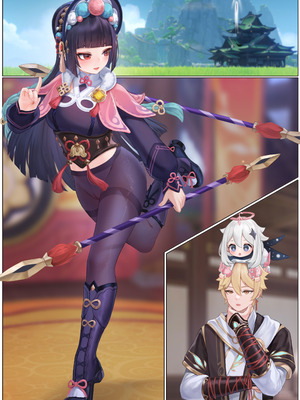 [无情烟灰缸] 戏云堇 (原神) [中国語] [無修正]_043_vmqf