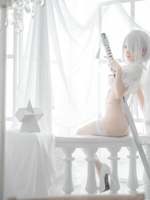 蠢沫沫 - 2B白婚纱_20