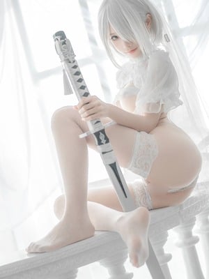 蠢沫沫 - 2B白婚纱_22