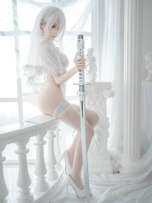 蠢沫沫 - 2B白婚纱_31