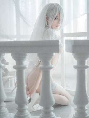 蠢沫沫 - 2B白婚纱_33