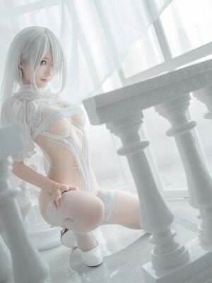 蠢沫沫 - 2B白婚纱_37