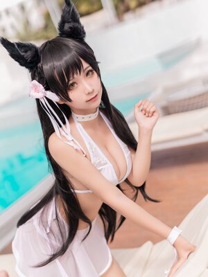 蠢沫沫 -&nbsp;&nbsp;爱宕犬泳装_14