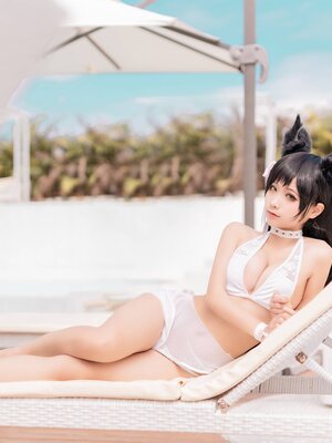 蠢沫沫 -&nbsp;&nbsp;爱宕犬泳装_21