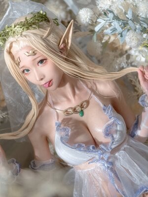 蠢沫沫 - 白精灵-婚纱_35