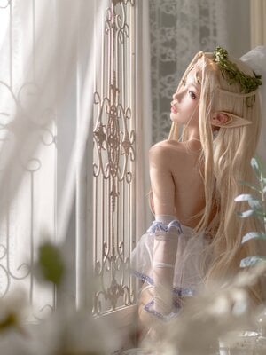 蠢沫沫 - 白精灵-婚纱_52