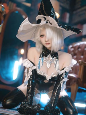 屿鱼Yukako - 尼尔：机械纪元 2B 万圣女巫同人_07_07