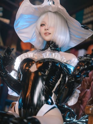 屿鱼Yukako - 尼尔：机械纪元 2B 万圣女巫同人_24_24