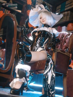 屿鱼Yukako - 尼尔：机械纪元 2B 万圣女巫同人_27_27