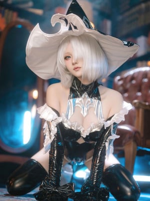 屿鱼Yukako - 尼尔：机械纪元 2B 万圣女巫同人_45_45