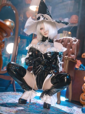 屿鱼Yukako - 尼尔：机械纪元 2B 万圣女巫同人_55_55