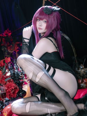 屿鱼Yukako - 崩坏：星穹铁道 卡芙卡 缚月之夜_35_35