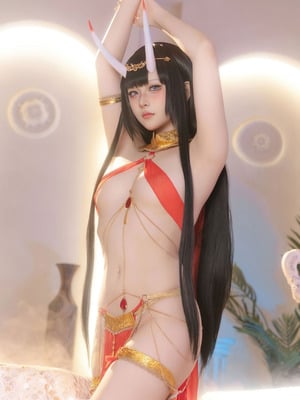 屿鱼Yukako - 碧蓝航线 能代 赤纱浴影_04_04