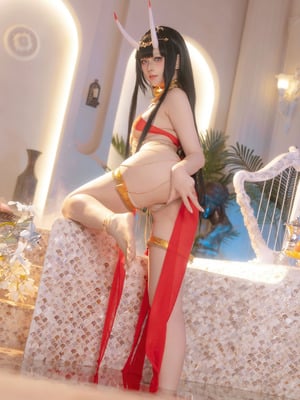 屿鱼Yukako - 碧蓝航线 能代 赤纱浴影_31_31