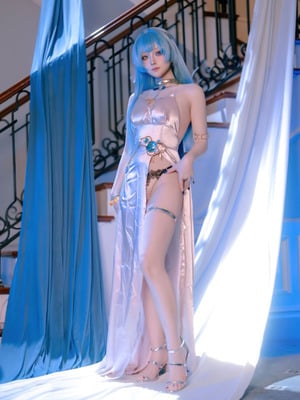 屿鱼Yukako - 胜利女神：妮姬 海伦 礼服_02_02