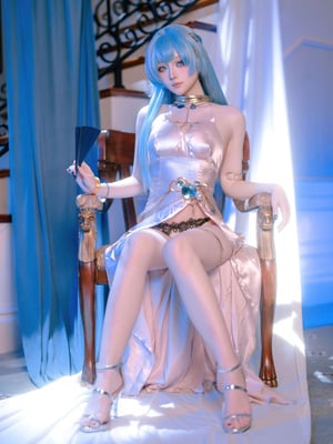 屿鱼Yukako - 胜利女神：妮姬 海伦 礼服_06_06