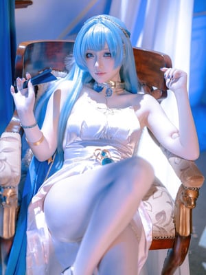 屿鱼Yukako - 胜利女神：妮姬 海伦 礼服_08_08