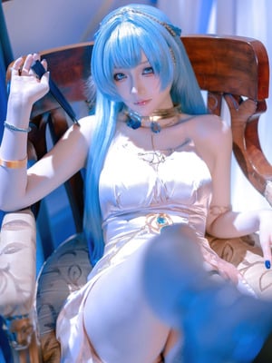 屿鱼Yukako - 胜利女神：妮姬 海伦 礼服_09_09