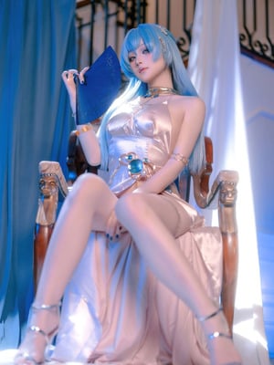 屿鱼Yukako - 胜利女神：妮姬 海伦 礼服_10_10