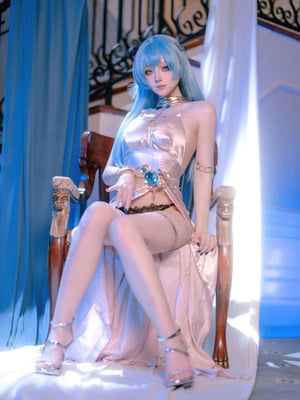 屿鱼Yukako - 胜利女神：妮姬 海伦 礼服_11_11