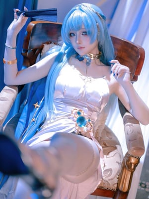 屿鱼Yukako - 胜利女神：妮姬 海伦 礼服_15_15