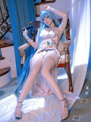 屿鱼Yukako - 胜利女神：妮姬 海伦 礼服_17_17