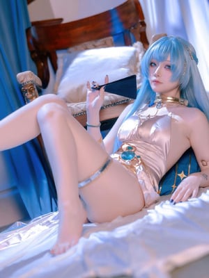 屿鱼Yukako - 胜利女神：妮姬 海伦 礼服_27_27