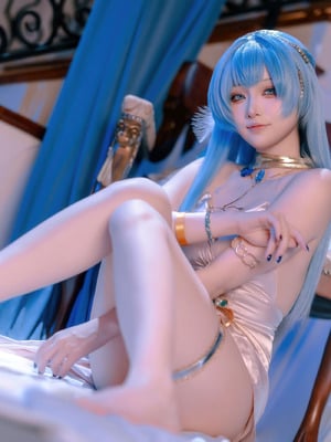 屿鱼Yukako - 胜利女神：妮姬 海伦 礼服_28_28