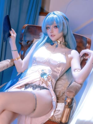 屿鱼Yukako - 胜利女神：妮姬 海伦 礼服_30_30