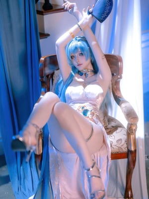 屿鱼Yukako - 胜利女神：妮姬 海伦 礼服_47_47