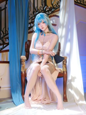 屿鱼Yukako - 胜利女神：妮姬 海伦 礼服_51_51