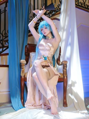 屿鱼Yukako - 胜利女神：妮姬 海伦 礼服_52_52