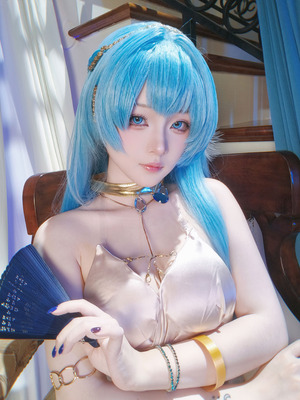 屿鱼Yukako - 胜利女神：妮姬 海伦 礼服_55_55