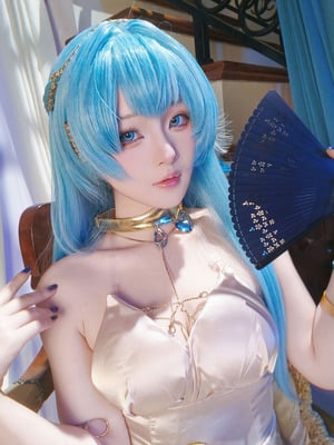 屿鱼Yukako - 胜利女神：妮姬 海伦 礼服_60_60