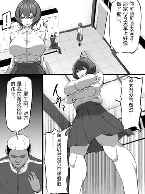 [ふりんずかん (しーたけ)] 水泳部エースの先輩彼女が嫌いなクズコーチの一夜限定性処理ペットになり躾セックスで服従していく話 [中国翻訳]_0008