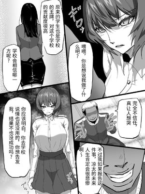 [ふりんずかん (しーたけ)] 水泳部エースの先輩彼女が嫌いなクズコーチの一夜限定性処理ペットになり躾セックスで服従していく話 [中国翻訳]_0010