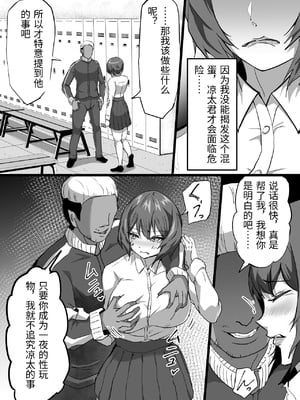 [ふりんずかん (しーたけ)] 水泳部エースの先輩彼女が嫌いなクズコーチの一夜限定性処理ペットになり躾セックスで服従していく話 [中国翻訳]_0011