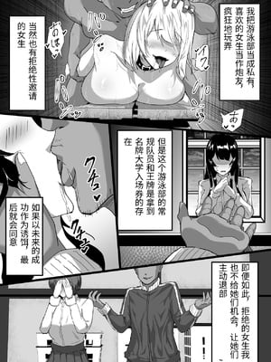 [ふりんずかん (しーたけ)] 水泳部エースの先輩彼女が嫌いなクズコーチの一夜限定性処理ペットになり躾セックスで服従していく話 [中国翻訳]_0012