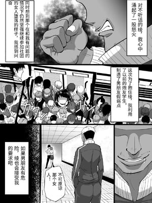 [ふりんずかん (しーたけ)] 水泳部エースの先輩彼女が嫌いなクズコーチの一夜限定性処理ペットになり躾セックスで服従していく話 [中国翻訳]_0014