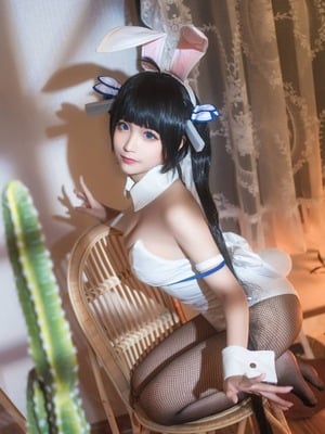 蠢沫沫 - 赫斯提亚兔女郎_012