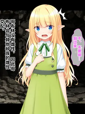 [スタジオ山ロマン (cccpo)] ゴブリンの孕み袋～さらわれたエルフの少女の飼育記録～ [中国翻訳]_013_cvcb