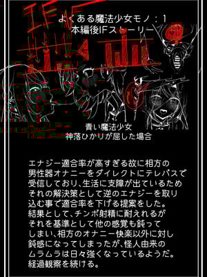 [さんどるまん(旧：麻根木商店)] よくあるふたなり魔法少女モノーちんぽ生やされ雄オナ堕ち&射精快楽強○共有編ー_53_hwpg