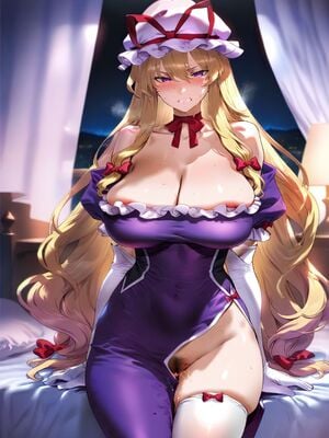 (Flowersbeautiful) 5a22.八雲紫 BBC 東方Project【344p】[AI Generated]_124_5a22._BBC_Project344p_124