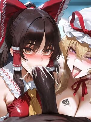 Flowersbeautiful 12b40.八雲紫&博麗霊夢 BBC TOUHOU【161p】 [AI Generated]_053